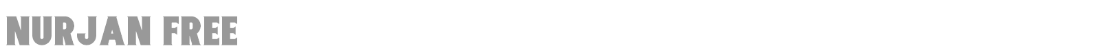 Nurjan Free font preview